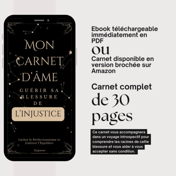 Mon carnet d'âme - guérir sa blessure de l'Injustice – Image 2