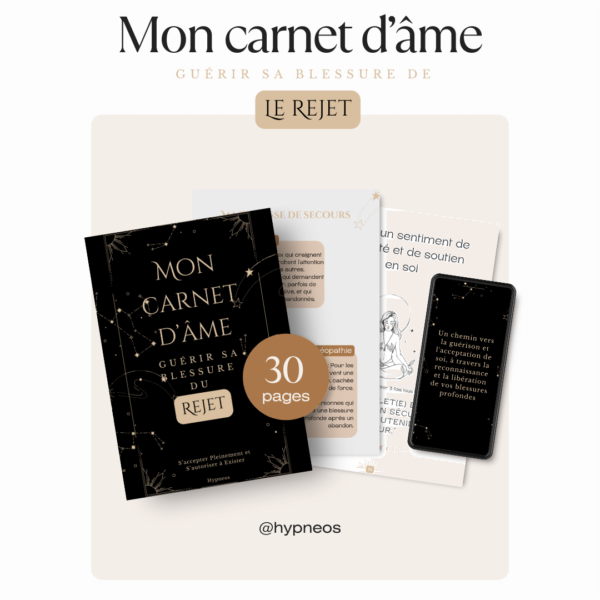Mon carnet d'âme - guérir sa blessure du Rejet – Image 2