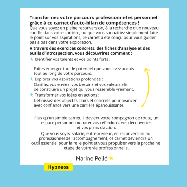 Mon fabuleux carnet d'auto bilan de compétences – Image 2